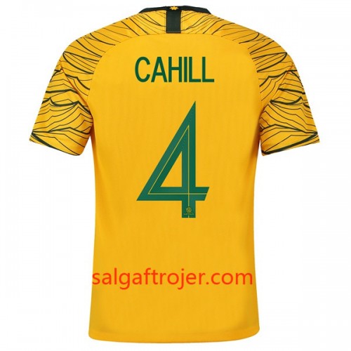 Australien Fodboldtrøjer Cahill 4 Hjemmebanesæt VM 2018 Australien Fodboldtrøjer Cahill 4 Hjemmebanesæt VM 2018